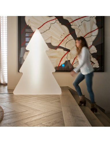 Sapin décoratif lumineux 160cm cable...