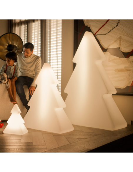 Sapin décoratif lumineux 160cm cable électrique (usage in/outdoor)