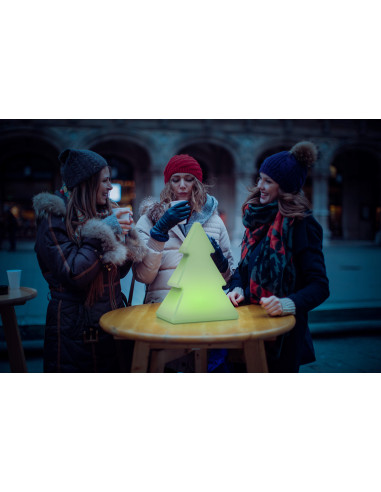 Sapin décoratif lumineux 40cm solaire...