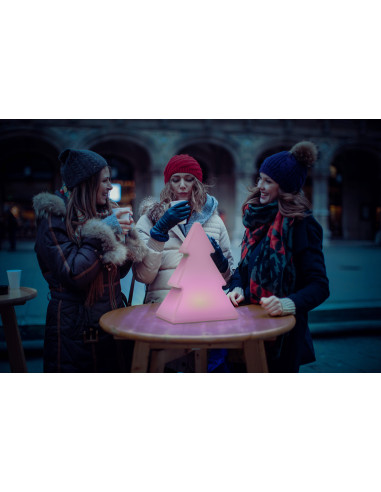 Sapin décoratif lumineux 40cm solaire...