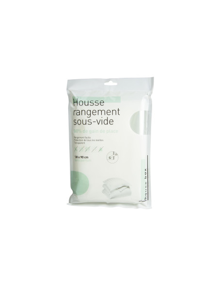 Housse de rangement sous vide