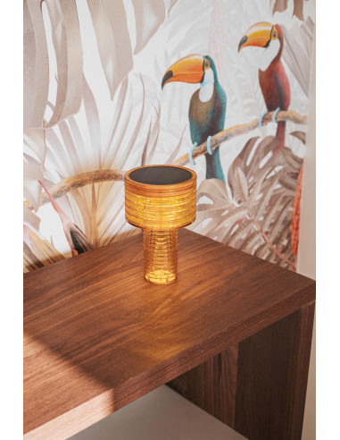 Lampe à poser Ambre Orange...