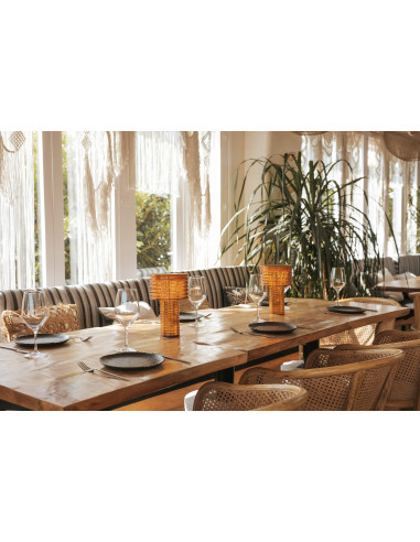 Lampe à poser Ambre Orange...