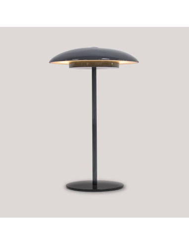 Lampe de table Sardaigne anthracite...