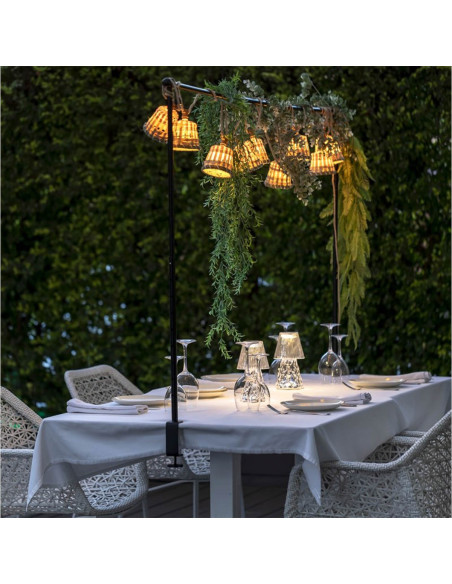 Lampe à poser Luxe Diamond batterie rechargeable