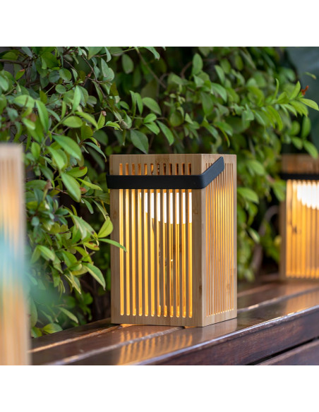 Lanterne Paradise solaire+batterie rechargeable