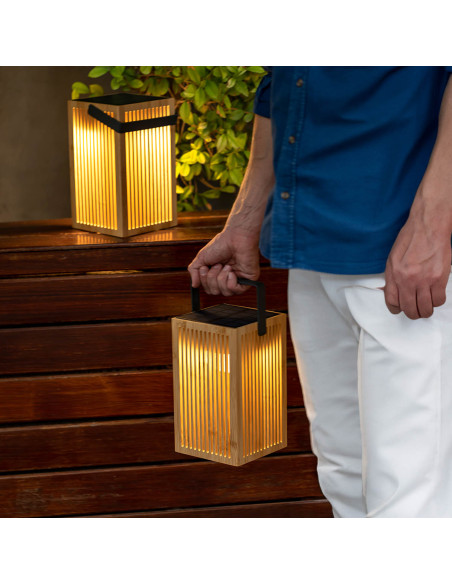 Lanterne Paradise solaire+batterie rechargeable