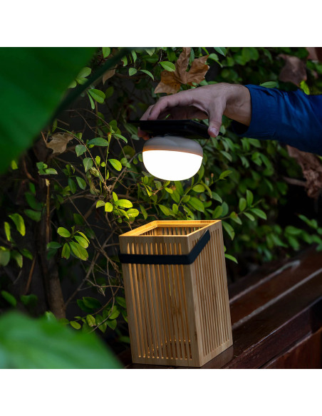 Lampe Lanterne Paradise solaire+batterie rechargeable
