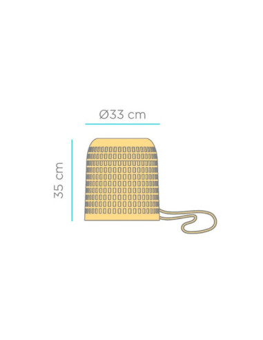 Lampe Positano à suspendre, batterie...