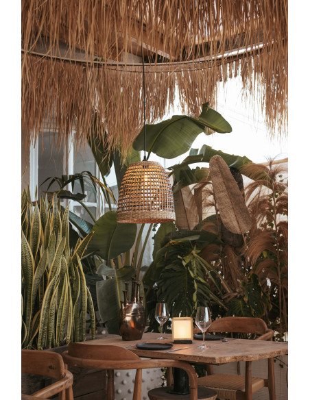 Lampe Positano à suspendre, batterie rechargeable