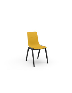 Chaise Rigato assise Jaune,... 2