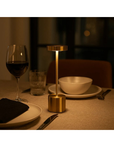 Lampe de table tactile sans fil GOLD