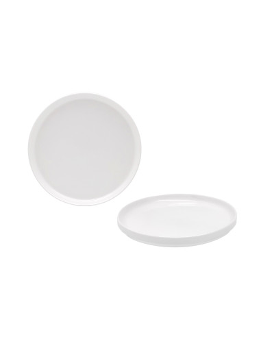 Assiette dessert Minorque Ø20cm Blanc Assiette dessert Minorque Ø20cm Blanc