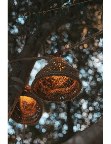 Guirlande lumineuse cable jute,... Guirlande lumineuse cable jute,...