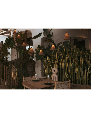 Guirlande lumineuse cable jute,... Guirlande lumineuse cable jute,...