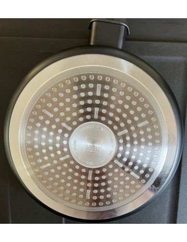 Poele Ø28cm All Blacks, Hte qualité,...