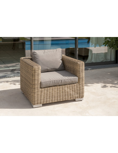 Salon bas Madrid 4 pers en résine...