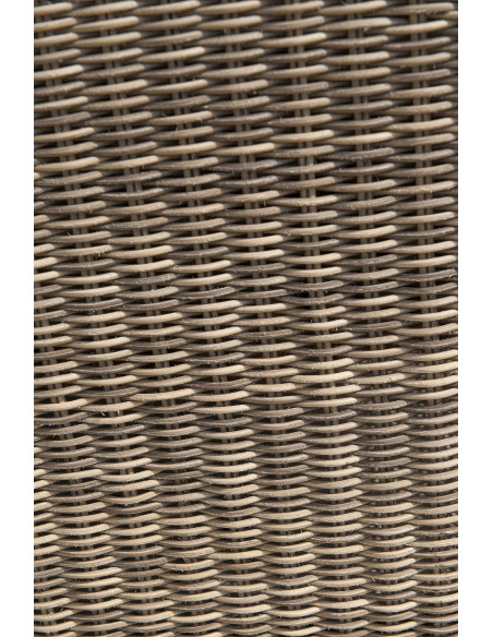 Salon bas Madrid 4 pers en résine tressée