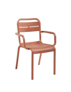 Fauteuil Cannes Terracotta 2