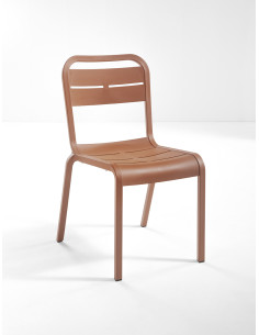 Chaise Cannes Terracotta