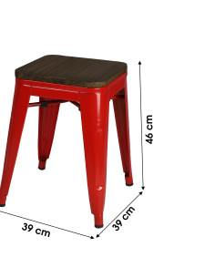 Tabouret bas Industriel... 2