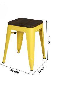 Tabouret bas Industriel... 2