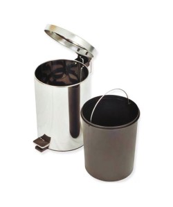 Poubelle Inox 30 L 2