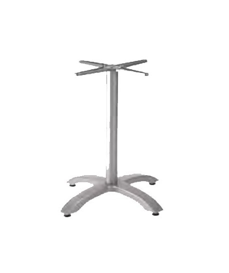 Pied ECOFIX 4 branches alu laqué GRIS