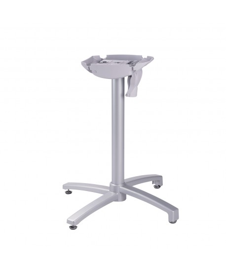 Pied X-ONE 4 branches alu laqué GRIS