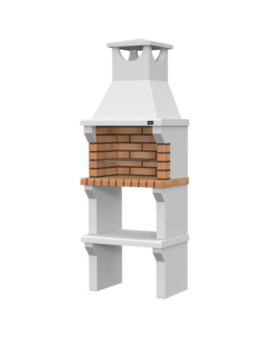 Barbecue charbon de bois ciment