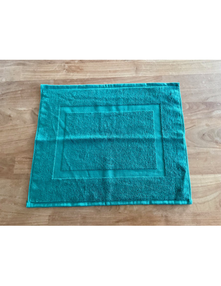 Tapis de bain 40x50cm éponge Vert foncé
