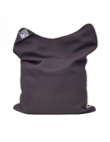 Coussin Water Pouf anthracite, bord...