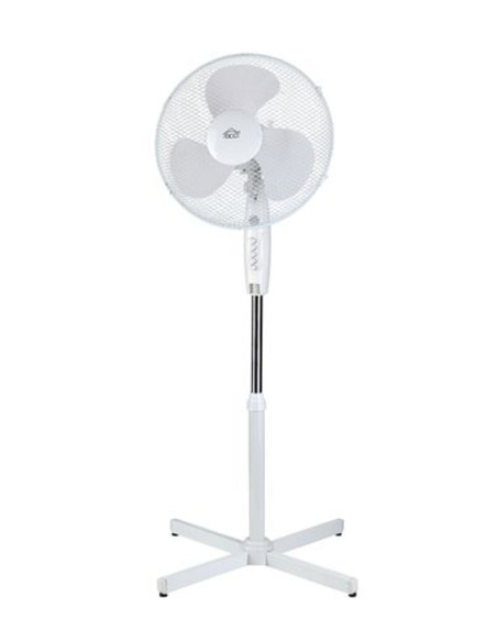 Ventilateur sur pied télescopique Ø40cm, 3 vitesses