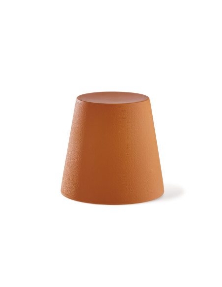 Tabouret bas Alibaba rouge