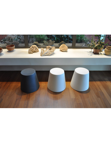 Tabouret bas Alibaba rouge