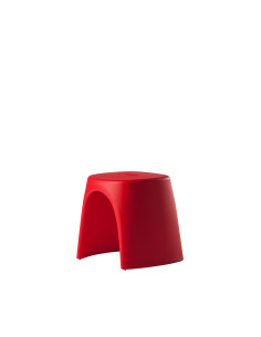 Tabouret bas Amélie Rouge 2