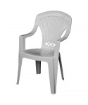 Fauteuil monobloc Haut de gamme Blanc
