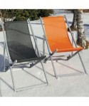 Chilienne cadre alu, toile ANTHRACITE