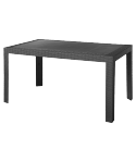 Table Urano 140x80cm Anthracite