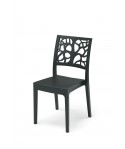 Chaise Maori Anthracite