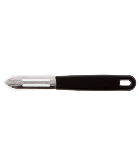 Couteau Eplucheur, manche polypro noir