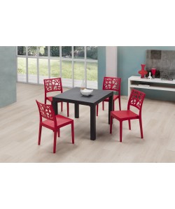 Chaise Maori Rouge 2