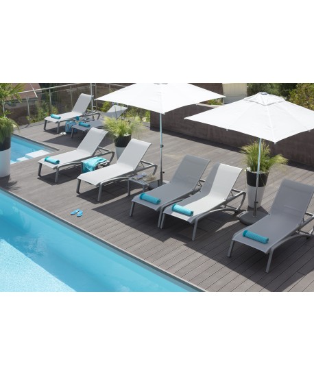 Parasol Sunset 2x2M Blanc Parasol Sunset 2x2M Blanc