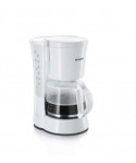 Cafetière électrique 10 Tasses, 800W Blanc