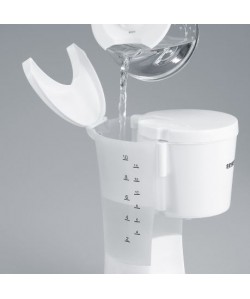 Cafetière électrique 10 Tasses, 800W Blanc 2