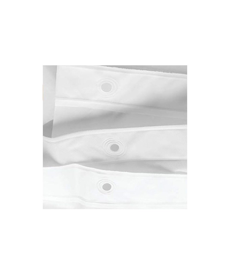 Rideau douche Sealskin - Rideau de douche Madeira blanc sans anneaux 120 x  200 cm - 386471