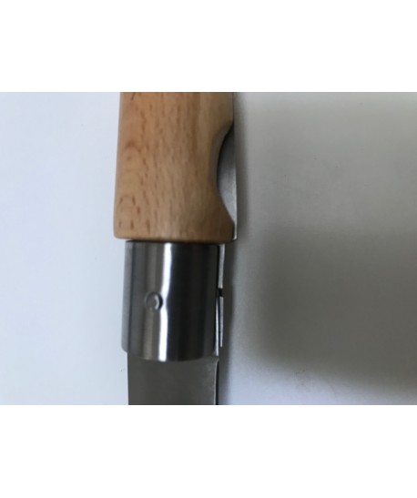 Couteau Montagnard cri-cri lame inox, manche bois. 