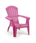 Fauteuil bas Dolomiti FUSHIA