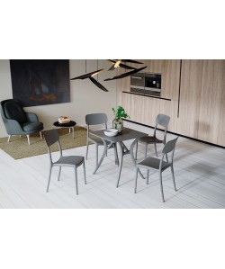 Chaise Calipso Taupe 2