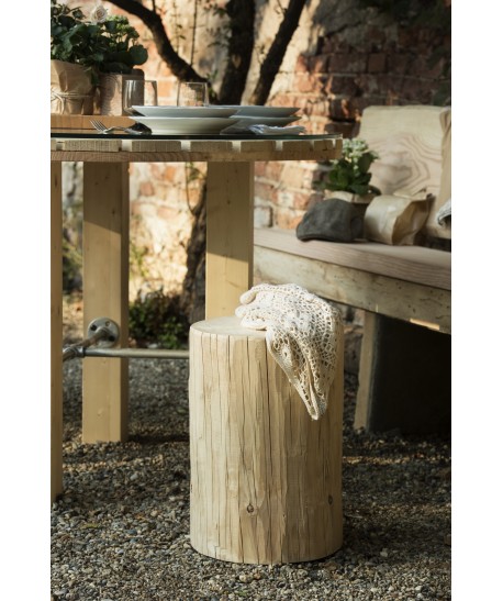 Rondin Mountain bois Ø30 à 40cm x 45 H